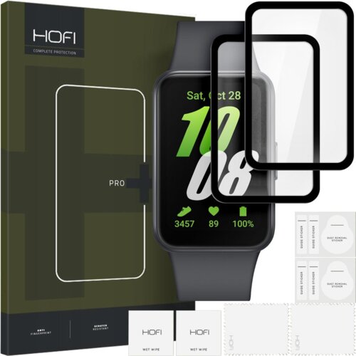 HOFI HYBRID PRO+ HYBRID GLASS 2-PACK ZA GALAXY FIT 3 BLACK, (21974621) Cene