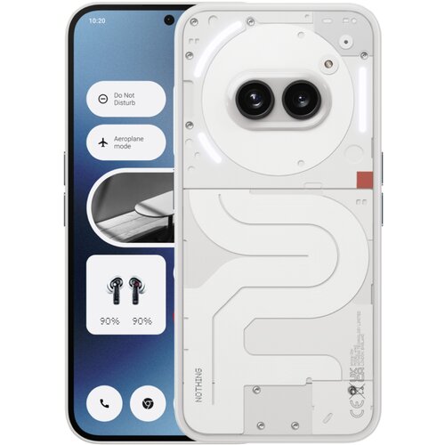 NOTHING Phone (2a) 5G Smartphone 128 GB 17 cm (6.7 palac) bijela Android&amp;trade; 14 Dual-SIM Slike
