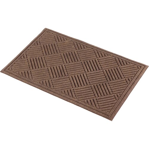 Notrax Predpražnik Diamond CTE&amp;trade;, Dx&amp;Scaron; 3050 x 910 mm, rjave barve Slike