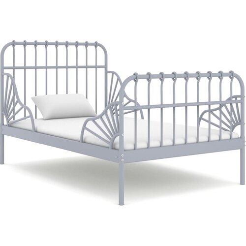  produživi okvir za krevet sivi metalni 80 x 130/200 cm Cijene
