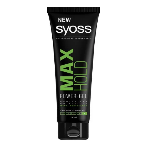 Syoss gel za oblikovanje las - Max Hold Gel