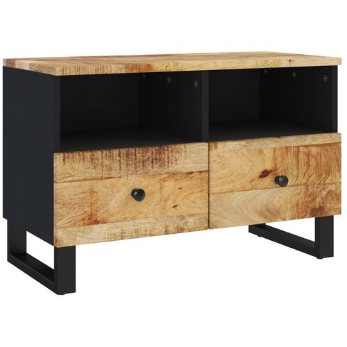 Maison Chic TV omarica - TV stojalo - Televizijska omarica 70x33x46 cm trden mangov les, (21700058) Cene