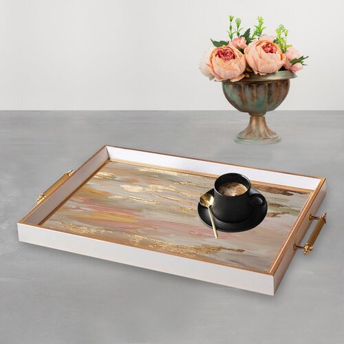 Aberto Design Poslužavnik TPB9852 50 x 29 x 3.5 cm, Šareni Cene