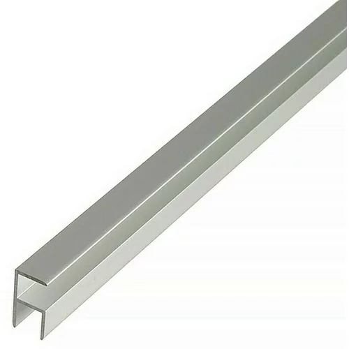 KANTOFLEX Rubni profil (D x Š x V: 2.000 x 7,9 x 20 mm, Debljina: 1,5 mm, Aluminij, Srebrne boje)