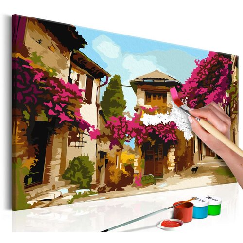  Slika za samostalno slikanje - Mediterranean Town 60x40 Cene
