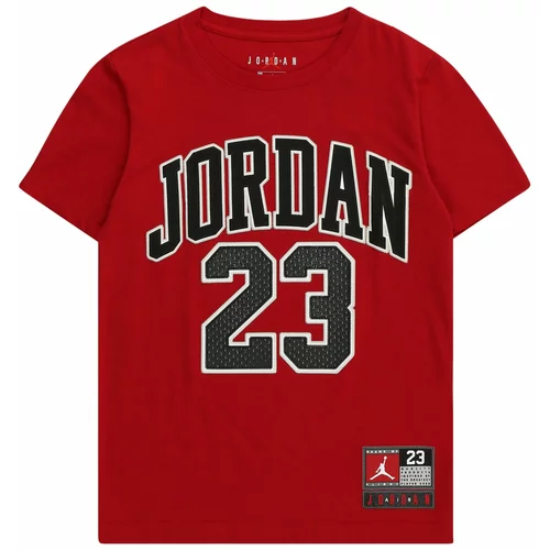 Jordan Majica 'PRACTICE FLIGHT' tamo siva / crvena / crna / bijela