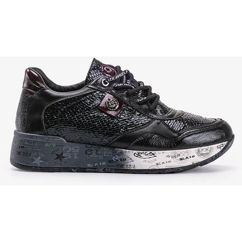 Gemre Black wedge sneakers Ayanna Slike