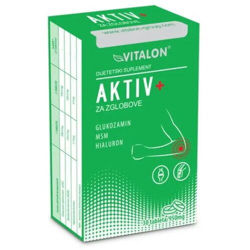 Vitalon Biopharm Tablete za zglobove AKTIV+, 30 komada Slike