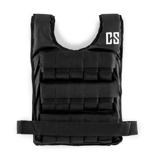 Capital Sports Monstervest, telovnik z uteži, 25 kg, univerzalna velikost, najlon, črna Slike