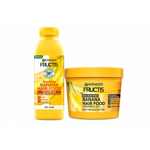 Garnier Fructis Hair Food Banana beauty set za suhu kosu Slike