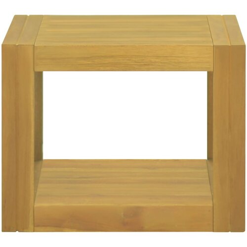 Maison Chic Stenska Kopalniška omarica - Kopalniški kabinet 45x45x35 cm trdna tikovina, (21794622) Cene