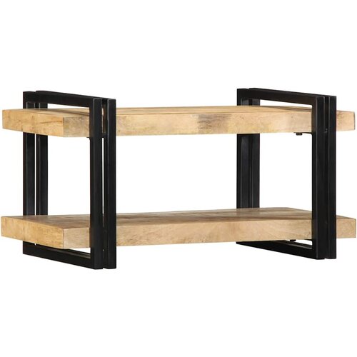 Maison Chic Stenska polica - Viseča Polica 70x33x35 cm Masivni surovi les Mango, (21793856) Slike