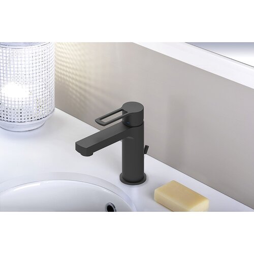 Paffoni ringo crna baterija za lavabo RIN075NO Slike