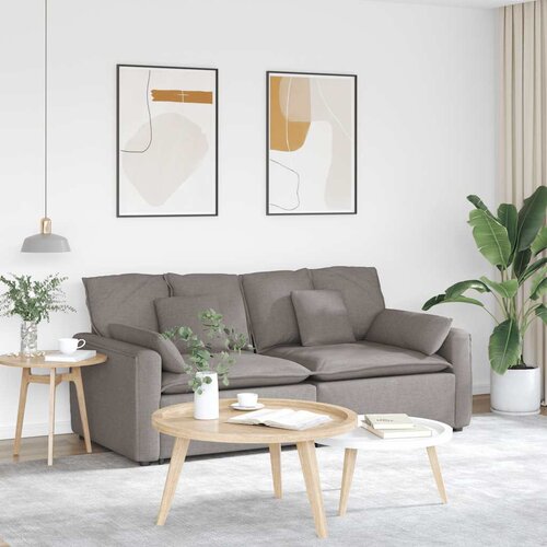  Modularna sofa s jastucima boje taupe Slike