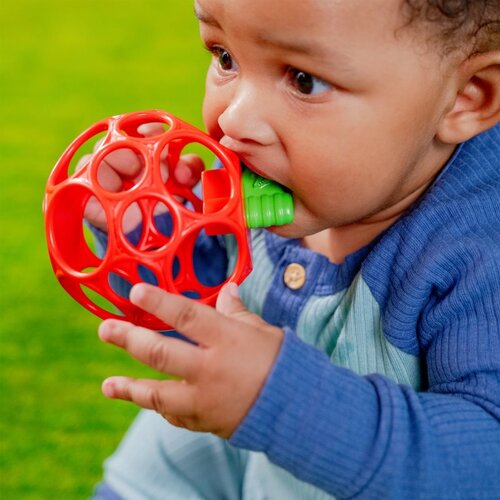 OBALL Teether My Own&amp;trade; grickalica za bebe Apple 1 kom Slike