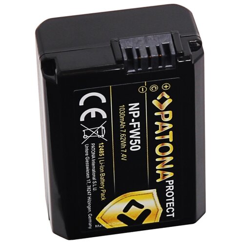 Patona Baterija za Sony NP-FW50 1100mAh Li-Ion Protect Slike