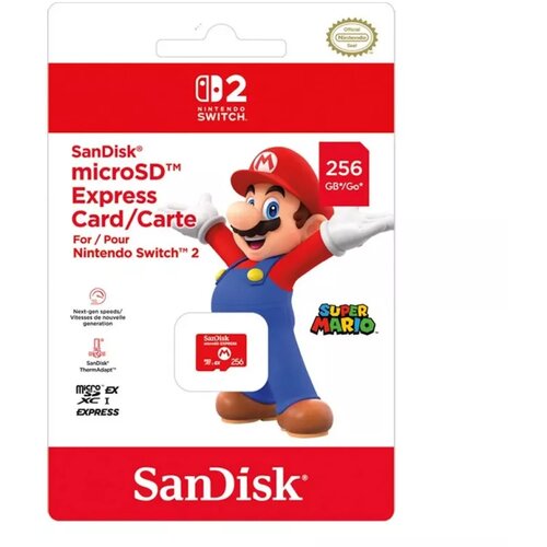San Disk SWITCH 2 MICRO SD CARD SANDISK - 256 GB, (4523052030185) Cijene