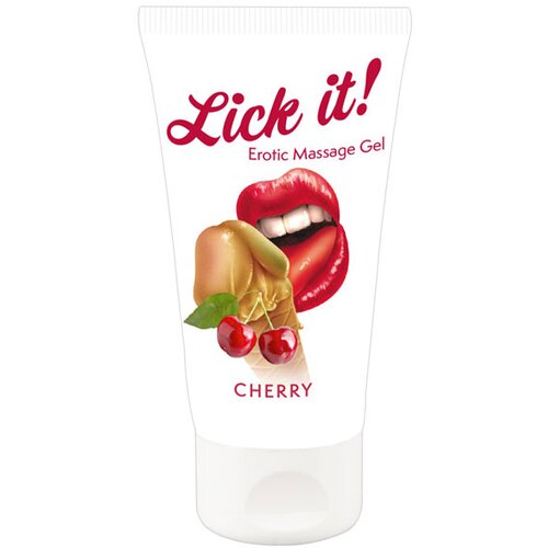 Lubry gel za masažu sa ukusom trešnje lick it cherry Cene