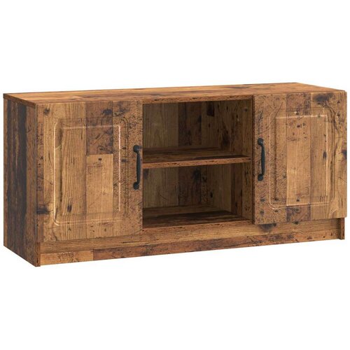 TV ormar Staro drvo 102 x 34 5 x 47 cm Konstruirano drvo Cene