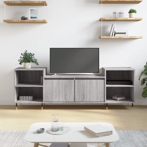 TV ormarić boja hrasta sonome 160x35x55 cm konstruirano drvo Slike