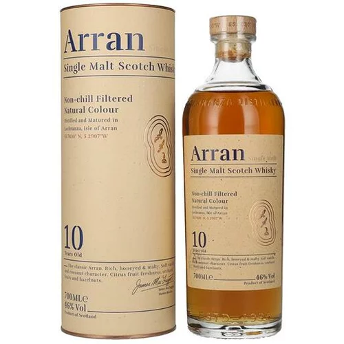 Arran skotski whisky Single Malt 10 let + GB 0,7 l683381-02