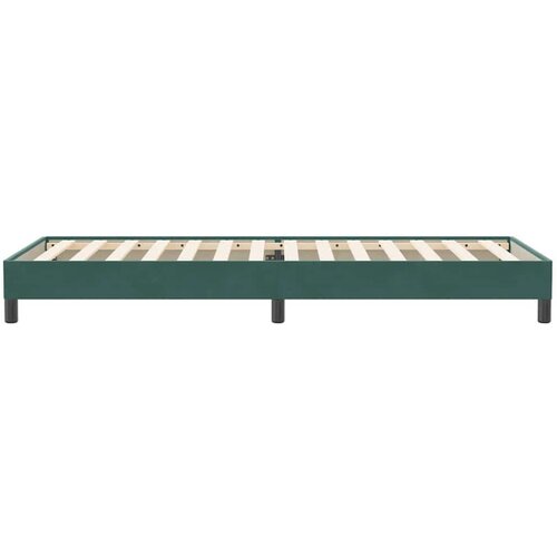  Box Spring krevet bez madracem tamnozeleni 80x220 cm bar&amp;scaron;un Slike