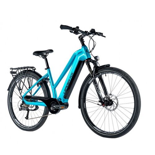 Leaderfox Električno gorsko kolo LeaderFox Denver Lady 28" - modra Cene
