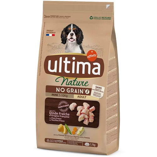 Affinity Ultima Ultima Nature No Grain Mini Adult puran - Varčno pakiranje: 3 x 1,1 kg