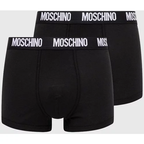 Moschino Underwear Bokserice 2-pack za muškarce, boja: crna, 241V1A13894301