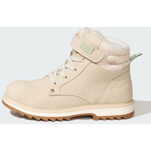 Defacto Faux Leather Serrated Sole Boots Cene