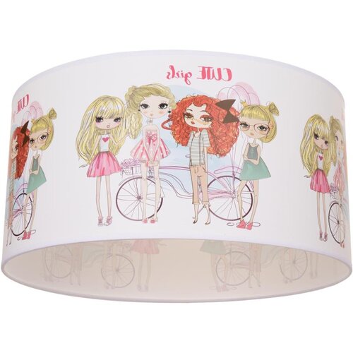  Dečija stropna svetiljka GIRLS VIBES 1xE27/60W/230V, prečnik 40 cm, za devojčice Cene