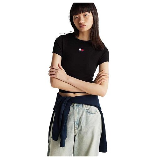 Tommy Hilfiger slim fit ženska majica THDW0DW20463-BDS Slike