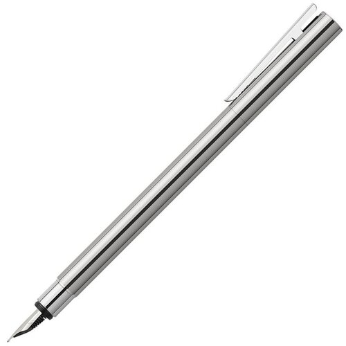 Faber-Castell Nalivno pero Neo Slim SS M, srebrno Slike
