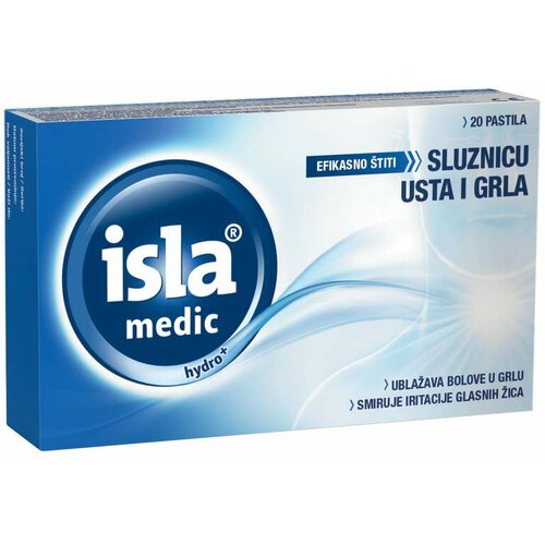 Isla ® medic hydro+ 20 pastila Slike