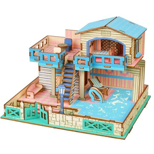 3d drvena eko slagalica - VILA FANTASTIC Slike