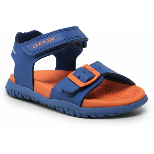 Geox J SANDAL FUSBETTO B. A Dječje sandale za dječake, plava, veličina