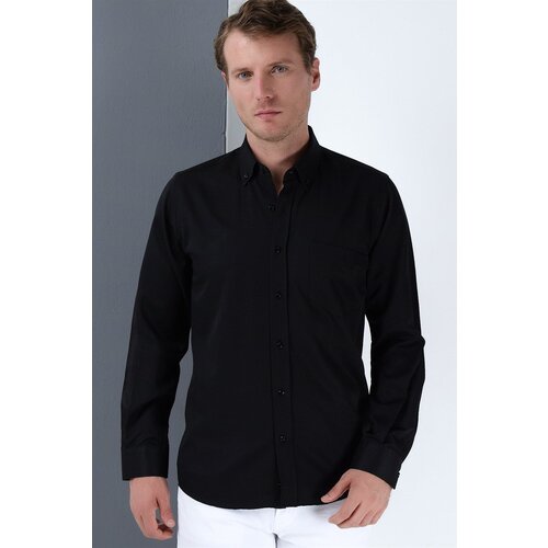 Dewberry G676 MEN'S SHIRT-BLACK Cene