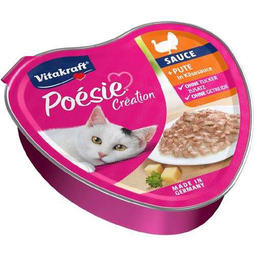 Vitakraft Poésie Création 15 x 85 g - Puretina u umaku od sira Cijene