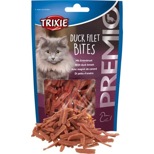 Trixie Poslastice za mačke Duck Filet Bites, Pačeće grudi, 50 g Cene