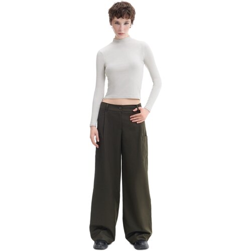 Cropp ženske hlače - Boja zemlje 2973W-78X Slike