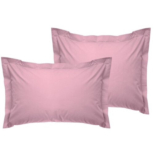  Tonne Rosse - 19 Dusty Rose Oxford Pillowcase Set (2 Pieces) Cene