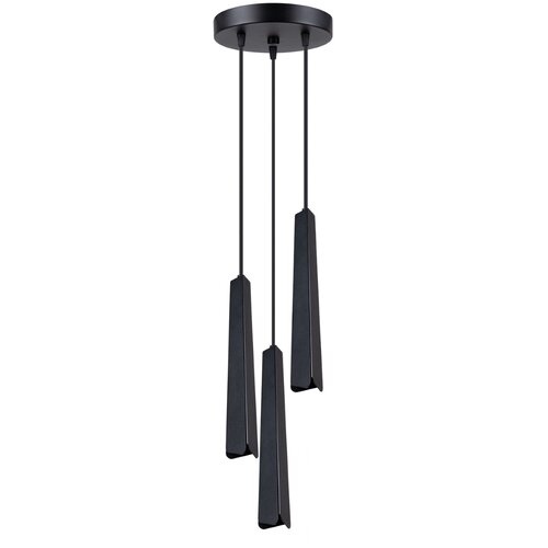 Sollux Lighting SL.1401 - visilica na sajli prysm 3xG9/8W/230V crna Cene