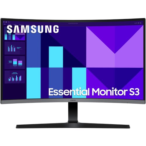 Samsung Zaslon Essential S3 S39GD (S27D390GAU) 68,5 cm (27") / 1920x1080 / VA / 100 Hz / 4 ms / črn / ukrivljen (1800R) Cene