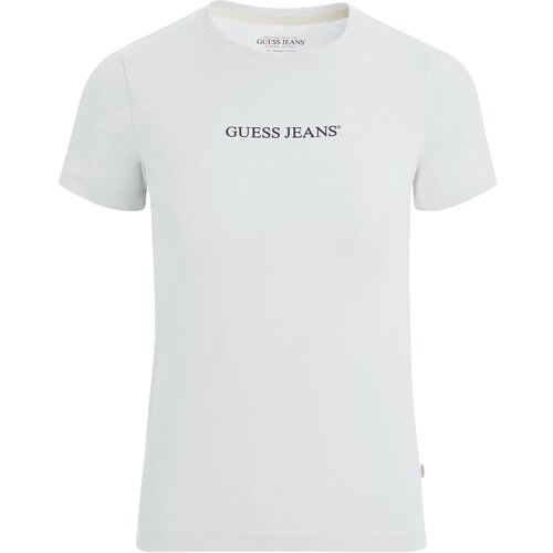 Guess Jeans Majica črna / bela Slike