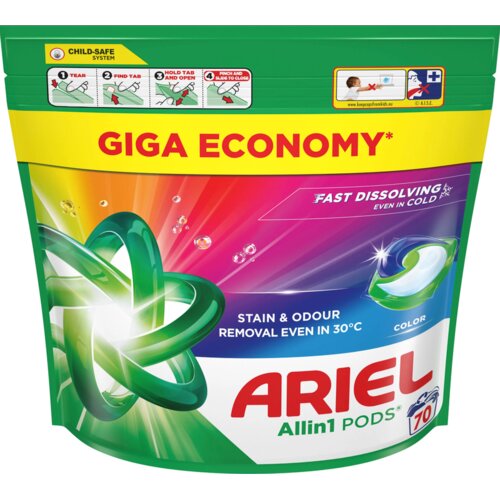 Ariel gel kapsule Color Fresh 70 kom / XXL Cene