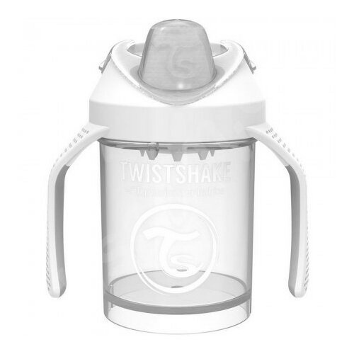 Twistshake mini cup 230ml 4 m white ( TS78053 ) TS78053 Slike