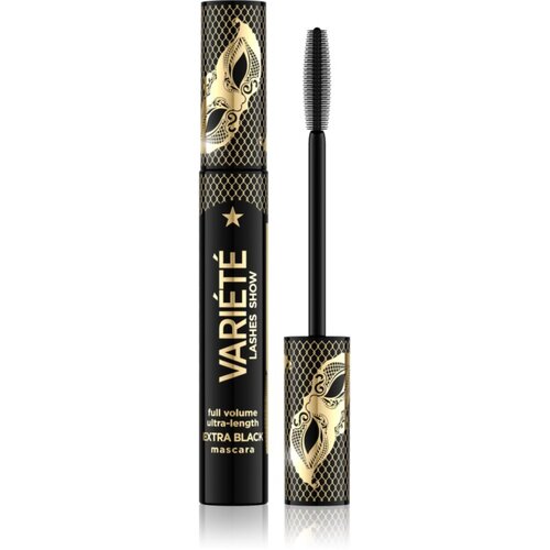 Eveline Cosmetics Veri&amp;eacute;t&amp;eacute; Lashes Show maskara za povećanje volumena nijansa Black 10 ml Slike