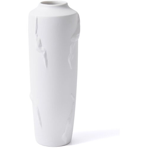 Hanah home vaza LCA0017, 19x19x47 cm, Bela Slike