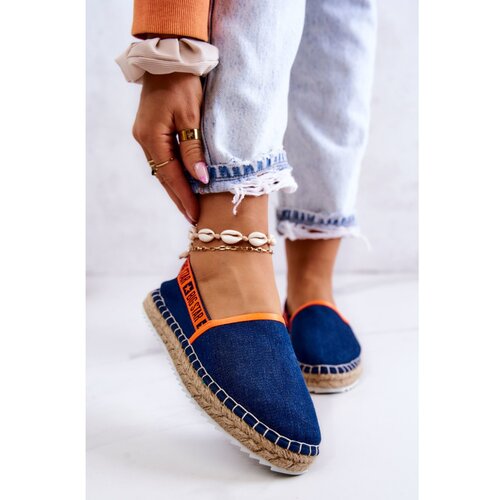 Kesi Dámské espadrilky Slip-on Big Star - tmavě modré Cene