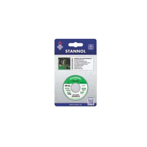 Stannol žica za lemljenje HF32 100gr 1.5mm Sn99Cu1 940346-1 Slike